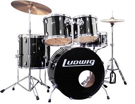 Buy the Ludwig Accent 5-Piece Drum Set