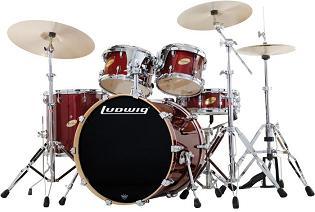 Buy the Ludwig Accent CS Custom Elite Drum Set